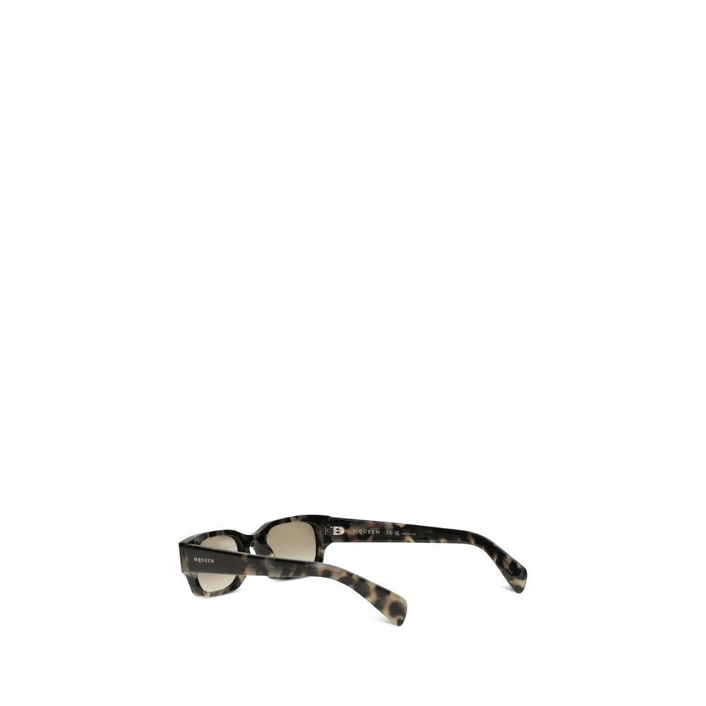 Alexander McQueen Brown Acetate Sunglasses