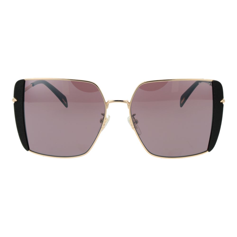 Police Gold Metal Sunglasses