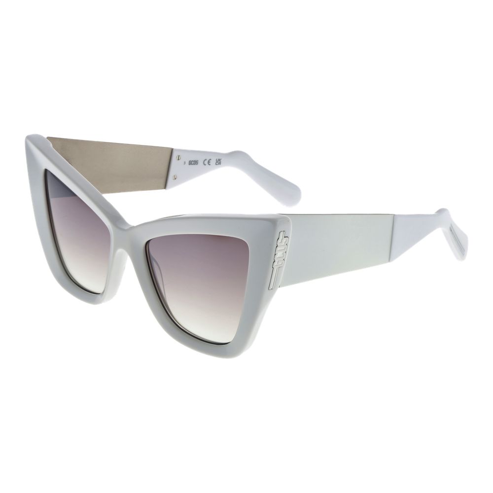 GCDS White Acetate Sunglasses