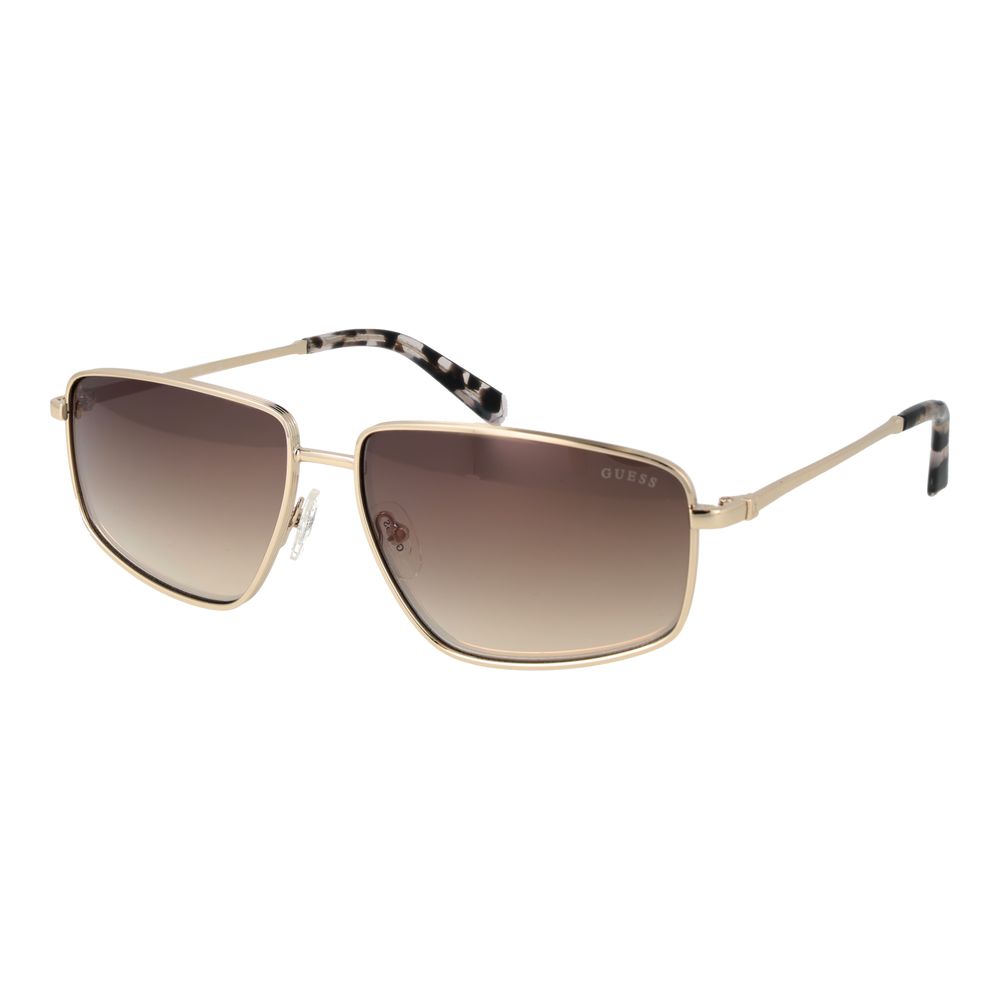 Guess Gold Metal Sunglasses