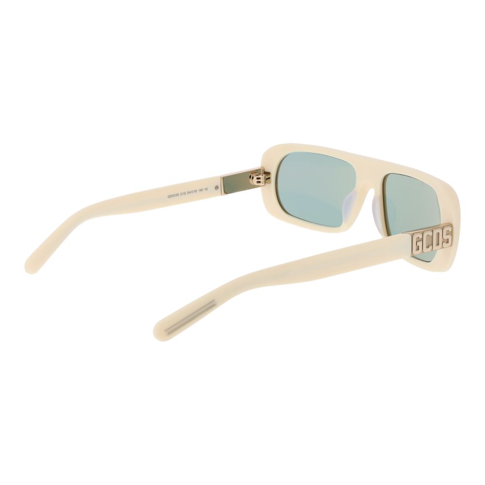GCDS Beige Acetate Sunglasses