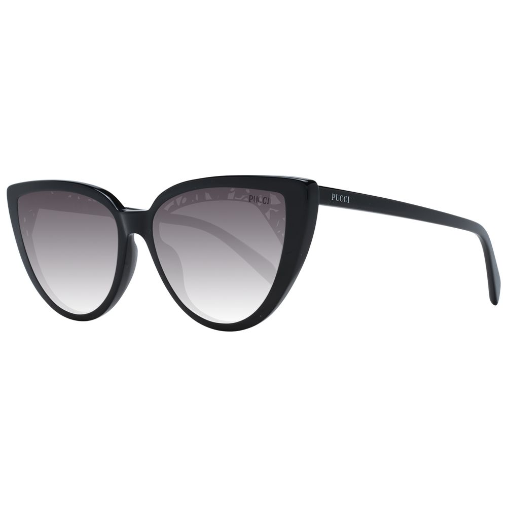 Emilio Pucci Black Plastic Sunglasses