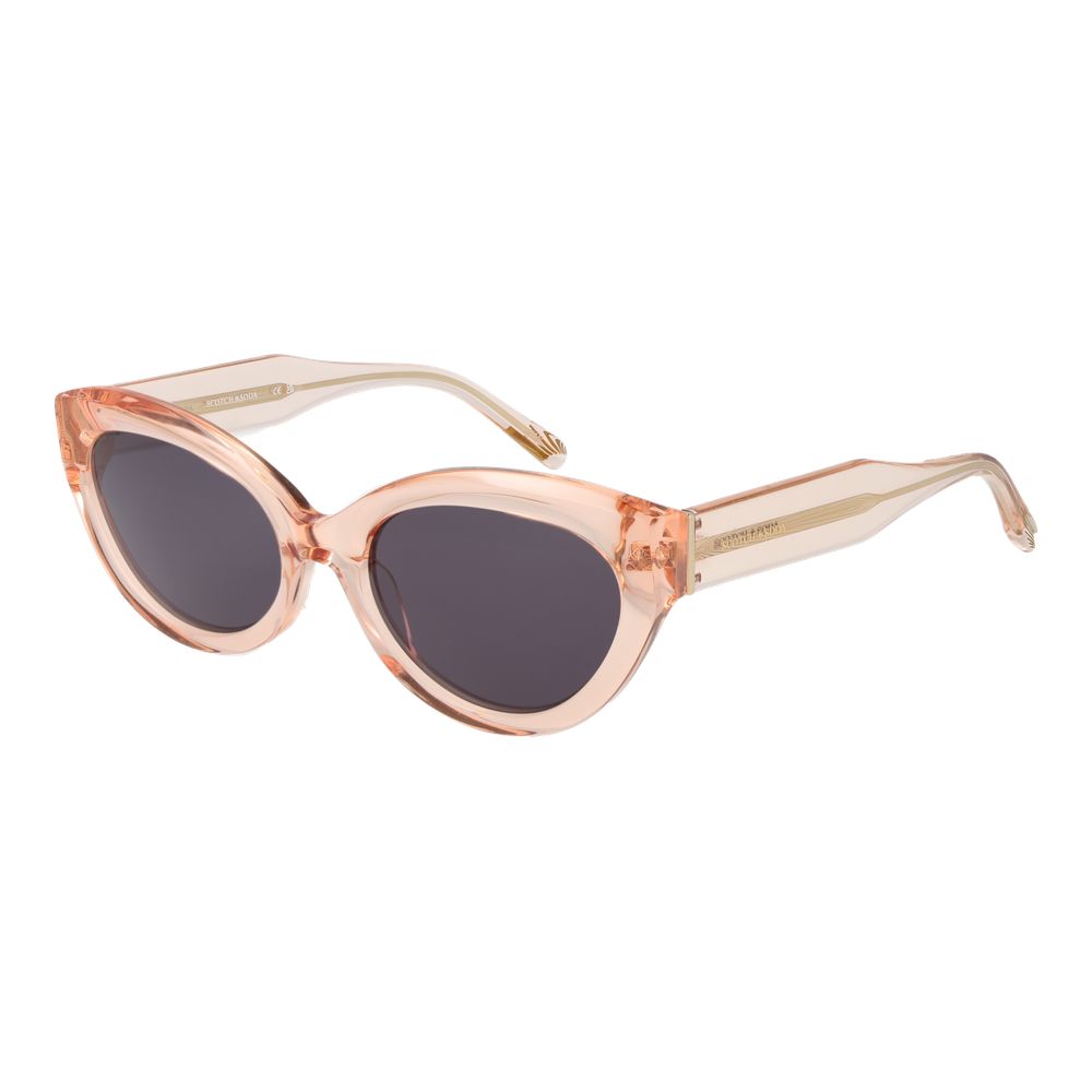 Scotch & Soda Pink Acetate Sunglasses