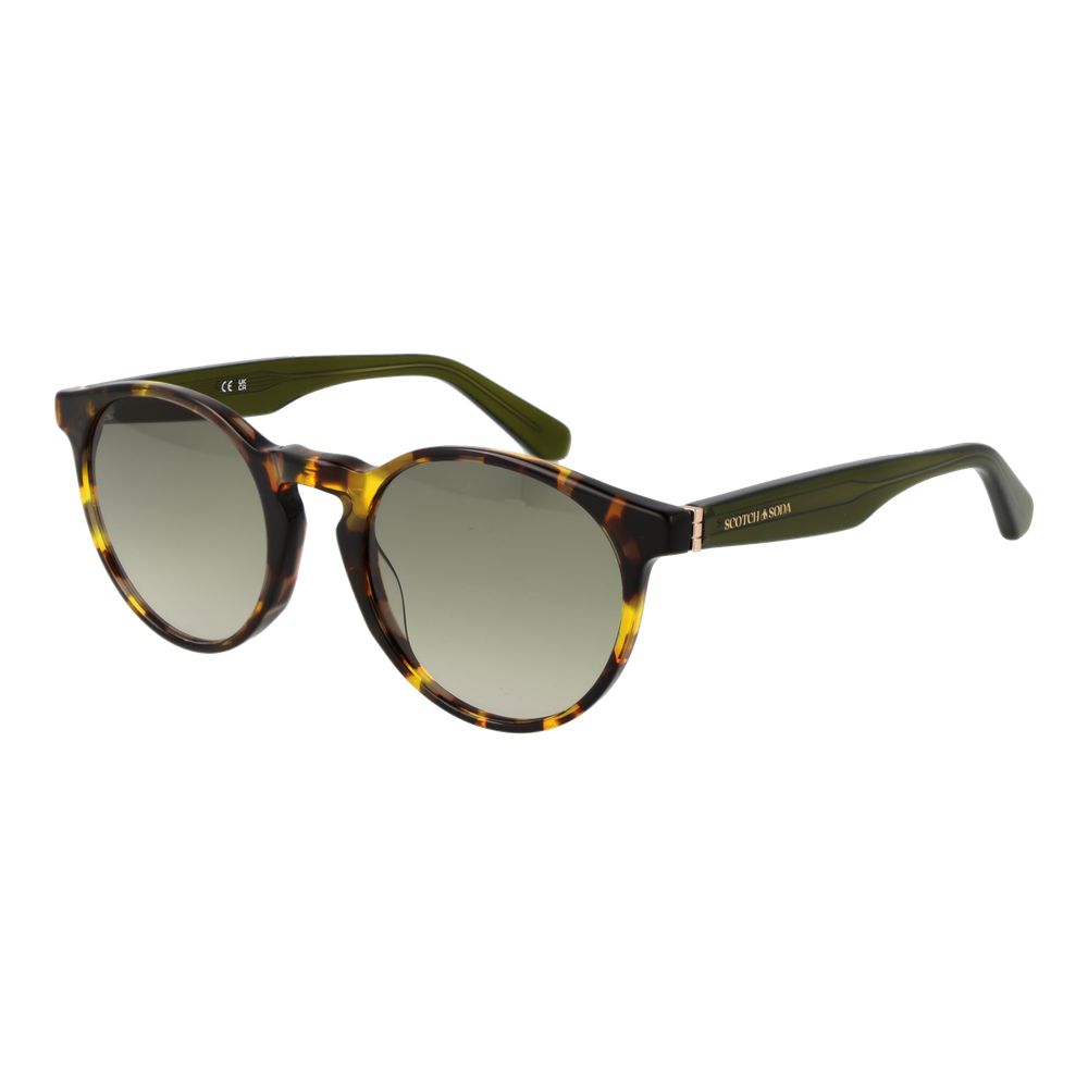 Scotch & Soda Brown Acetate Sunglasses